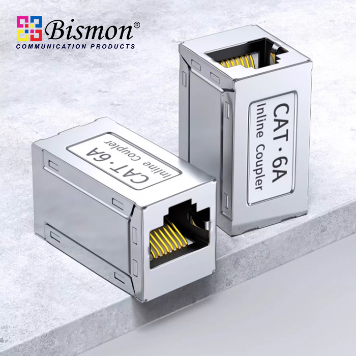 Cat.6A In-Line Coupler shielded RJ45 Female to Female